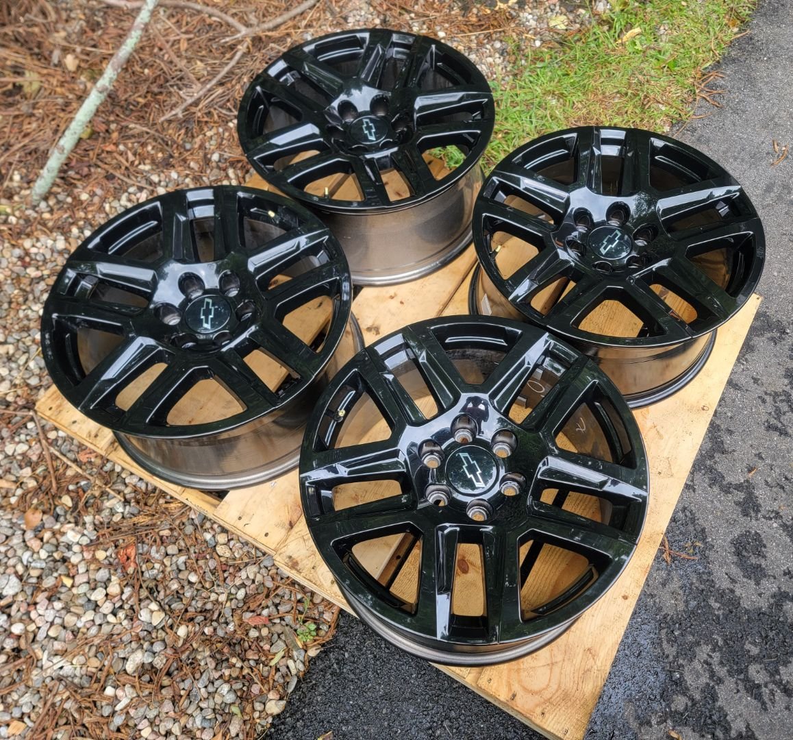 4x 20" Chevrolet Silverado 2025 6x139.7 78.1 mm (Chevy, Nissan)